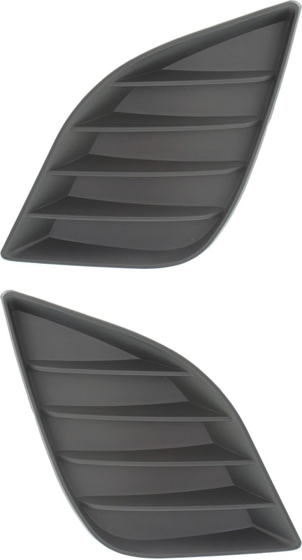Front Fog Light Cover for Toyota Corolla 2014-2016, Right (Passenger) and Left (Driver) Replacement Pair/Set