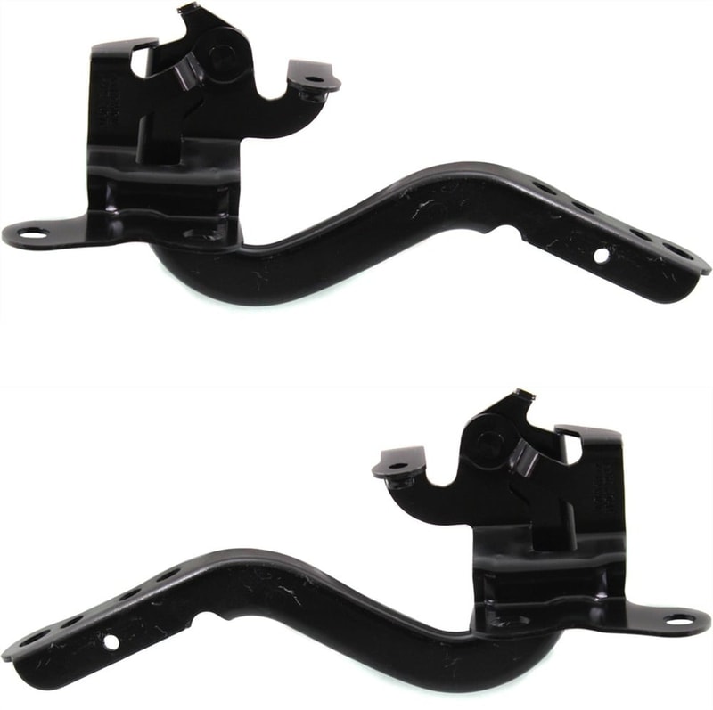 Hood Hinge Pair/Set for 2012-2014 Toyota Yaris, Right (Passenger) and Left (Driver) Replacement