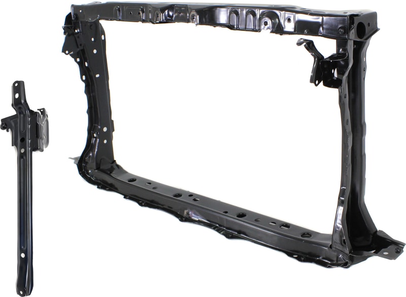 Radiator Support Set for Toyota Prius C 2012-2017, Set of 2, Includes Hood Latch Support, Replacement Part