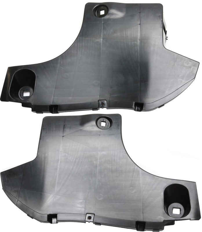 Fender Liner Pair/Set for Toyota RAV4 2013-2015, Rear, Right (Passenger) and Left (Driver) Side, Plastic Replacement