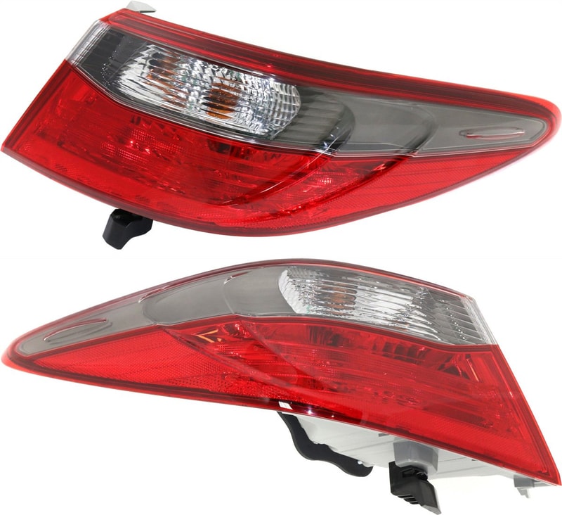 Tail Light Assembly Pair/Set for 2015-2017 Toyota Camry Special Edition Model, Outer, Right (Passenger) and Left (Driver) Replacement
