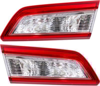 Tail Light Assembly for Toyota Camry 2012-2014, Inner, Right (Passenger) and Left (Driver), Replacement Pair/Set