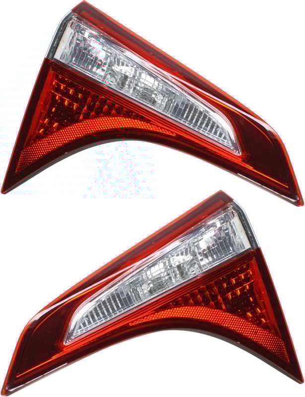 Tail Light Assembly for Toyota Corolla 2014-2016, Pair/Set of 2, Right (Passenger) and Left (Driver), Halogen, Replacement