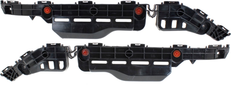 Rear Bumper Support Pair/Set for Toyota Highlander 2014-2019, Right (Passenger) and Left (Driver) Side, Plastic Material, Replacement