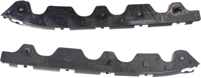 Rear Bumper Bracket Side Cover Support Pair/Set for 2004-2010 Toyota Sienna, ABS, Right (Passenger) and Left (Driver) Replacement