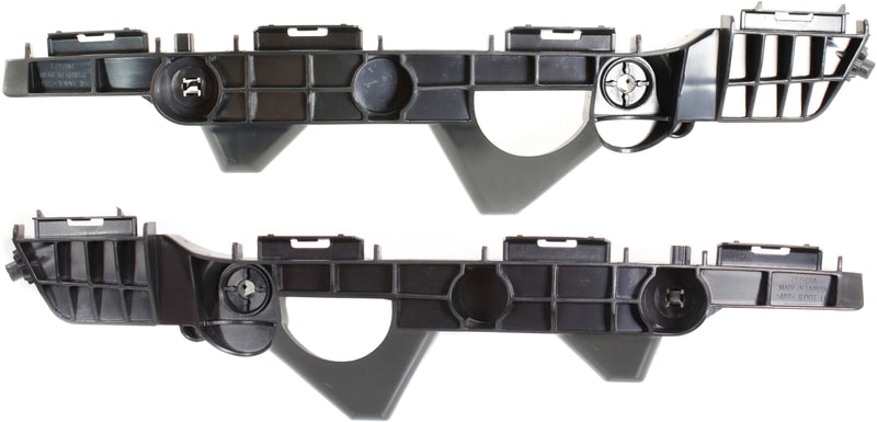 Rear Bumper Bracket Pair/Set for Toyota RAV4 2016-2018, Includes Right (Passenger) & Left (Driver) Side Support, Made of Durable Plastic, Replacement