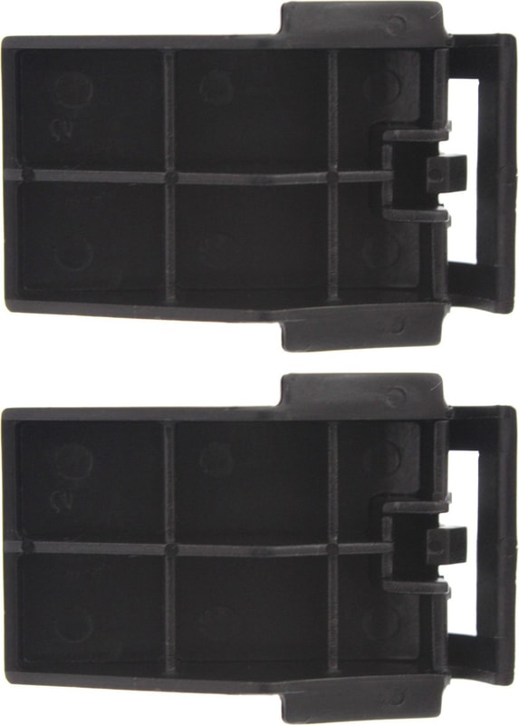 Rear Bumper Bracket Pair/Set for Toyota Sienna 2004-2010, Right (Passenger) and Left (Driver), Replacement