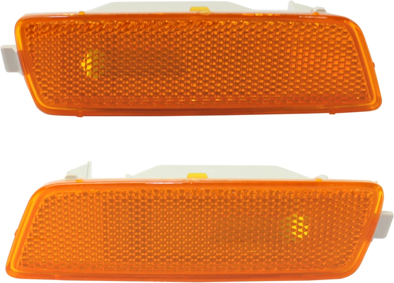 Front Side Marker Light for Volkswagen Jetta 2005-2010, Right (Passenger) and Left (Driver), Lens and Housing, Sedan, 5th Generation Replacement Pair/Set