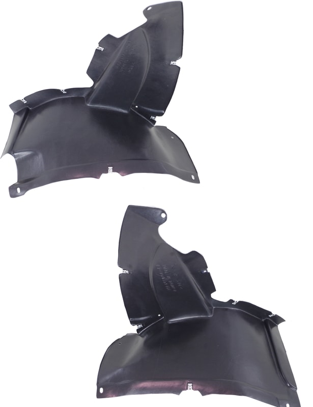 Front Fender Liner Pair/Set for Volkswagen Passat CC 2013-2017, Right (Passenger) and Left (Driver) Front Section Replacement
