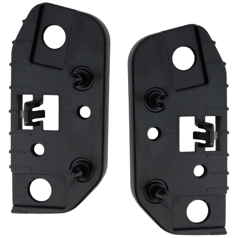 Front Bumper Bracket Pair/Set for Ford Explorer/Police Interceptor Utility 2020-2022, Right (Passenger) and Left (Driver) Side Cover Reinforcement Replacement