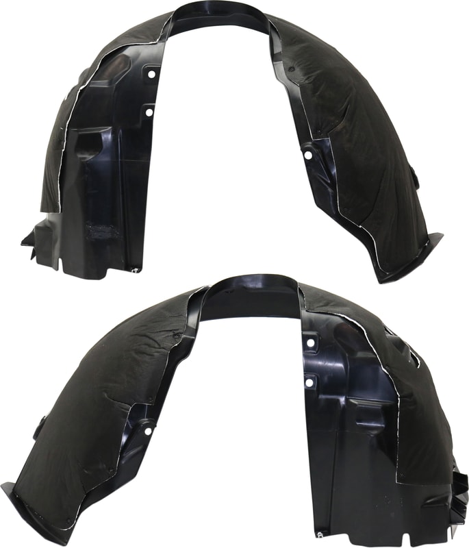 Front Fender Liner Pair/Set for Ford Escape 2014-2019 Right (Passenger) and Left (Driver), w/ Insulation Foam, From 8-5-2014 Replacement