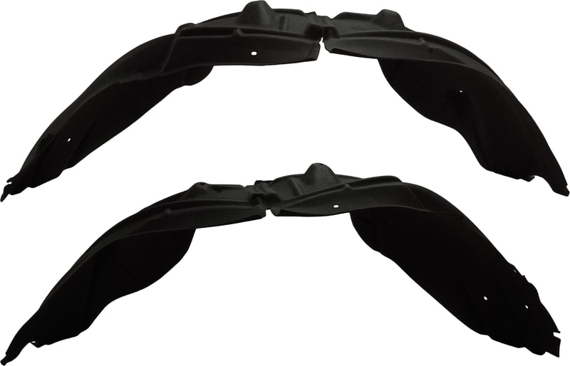 Front Fender and Wheelhouse Liner Pair/Set for 2019-2023 GMC Sierra 1500, Right (Passenger) and Left (Driver) Side Replacement