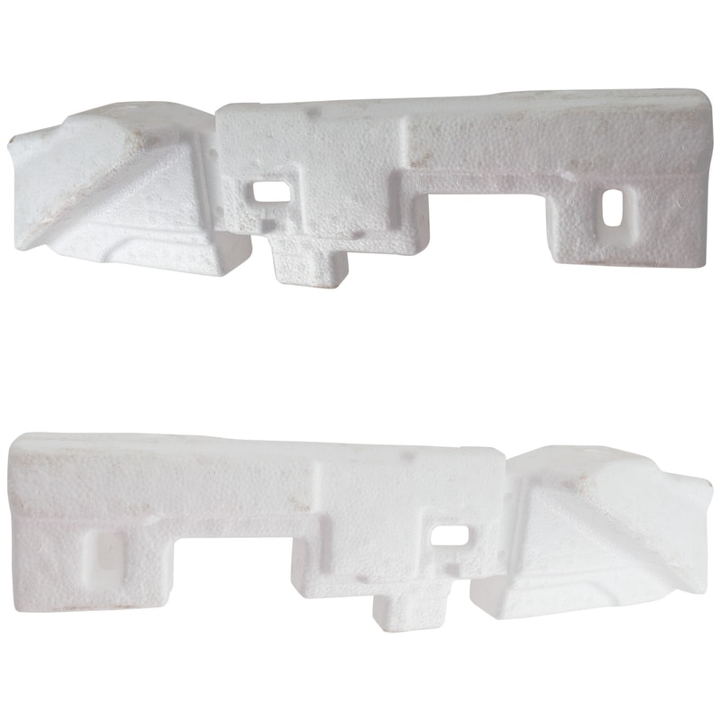 Front Bumper Absorber Pair/Set for Hyundai Sonata 2020-2022, Right (Passenger) and Left (Driver), Compatible with Limited, Luxury, SEL, SEL Plus, Sport, and Ultimate Models - Replacement