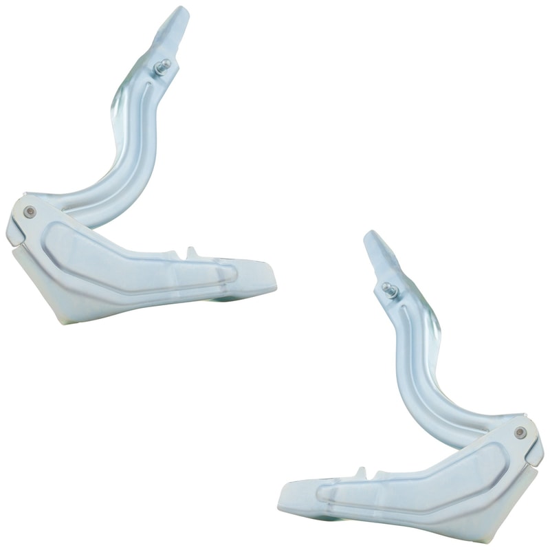 Hood Hinge Pair/Set for Hyundai Santa Fe 2019-2022, Right (Passenger) and Left (Driver), Excludes Hybrid Model, Replacement