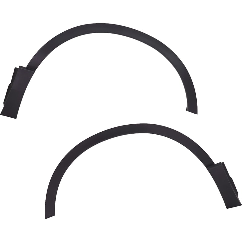 Front Wheel Opening Molding Pair/Set for Honda CR-V 2017-2022, Right (Passenger) and Left (Driver), Textured Black, Fit for Non-Hybrid, North America Built and Hybrid Models, Replacement