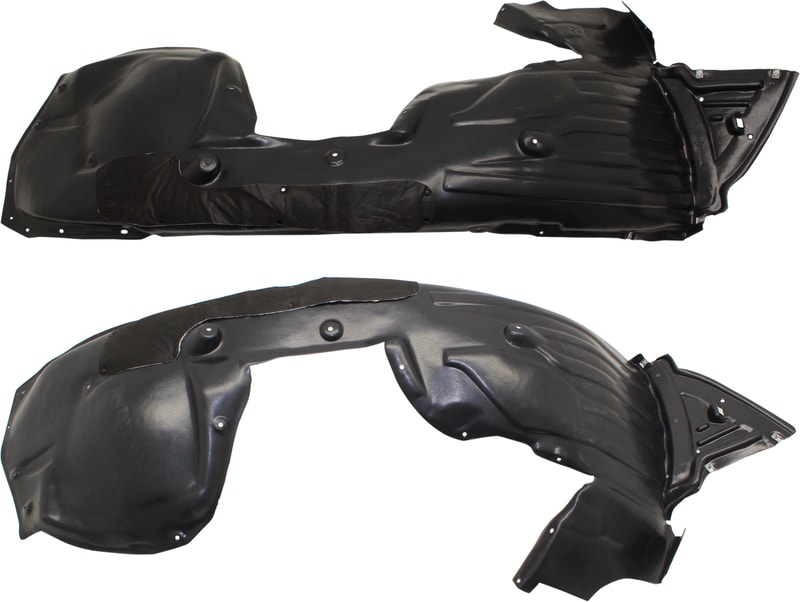 Front Fender Liner Pair/Set for Honda Odyssey 2018-2023, Right (Passenger) and Left (Driver) Replacement