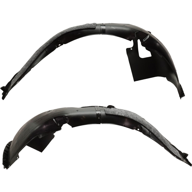 Front Fender Liner Pair/Set for Hyundai Elantra 2019-2020, Right (Passenger) and Left (Driver), USA Built Vehicle, Vacuum Form Replacement
