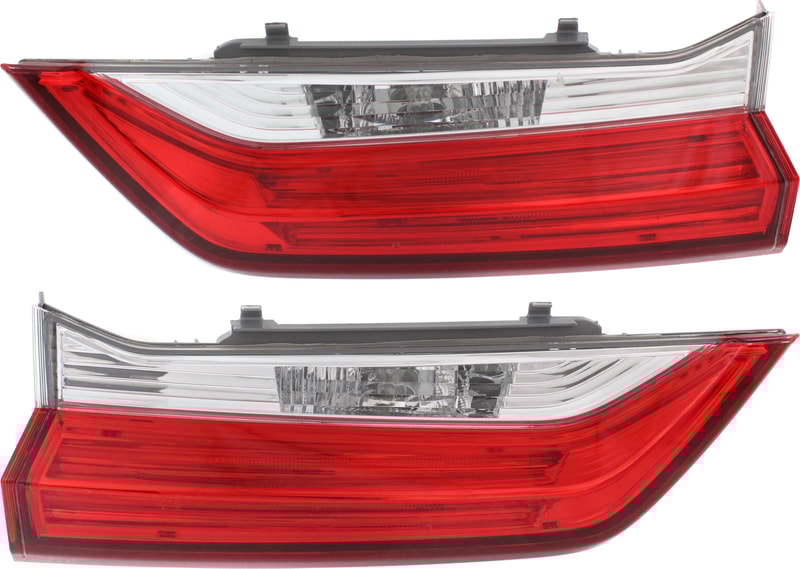 Tail Light Assembly Pair/Set for 2017-2019 Honda CR-V, Inner, Right (Passenger) and Left (Driver) Side Replacement