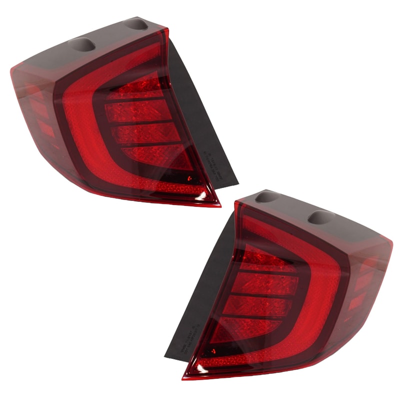 LED Outer Tail Light Assembly Pair/Set for Hyundai Sonata 2020-2022, Right (Passenger) and Left (Driver), Suitable for Limited, Luxury, SEL Plus, Sport, Ultimate Models Replacement