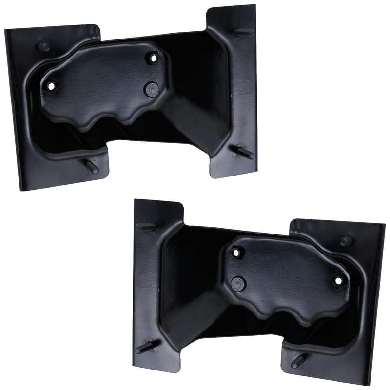 Rear Bumper Bracket Pair/Set for Hyundai Elantra 2014-2016, Right (Passenger) and Left (Driver), Compatible with Korea Built Sedan Vehicle, Replacement