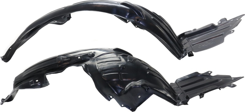 Front Fender Liner Pair/Set for 2017-2022 Subaru Impreza, Left (Driver) and Right (Passenger), Replacement