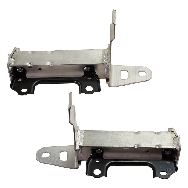 Front Bumper Bracket for Toyota RAV4 2019-2023, Right (Passenger) and Left (Driver) Bumper Extension Pair/Set, Excludes Hybrid Models, Replacement