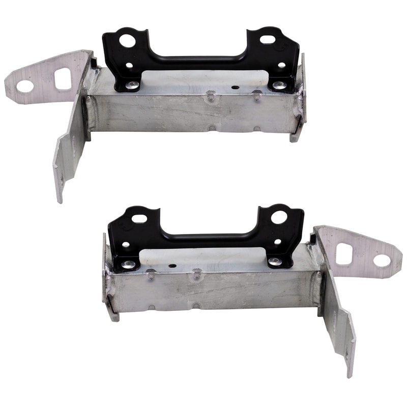 Front Bumper Bracket for 2019-2023 Toyota RAV4, Right (Passenger) and Left (Driver) Bumper Extension, Hybrid Model, Replacement Pair/Set
