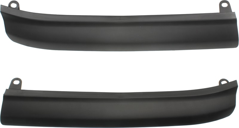 Front Bumper Cover Support for Toyota 4Runner 2014-2023, Right (Passenger) & Left (Driver), Textured with Chrome Trim, Pair/Set of 2 - Replacement Set