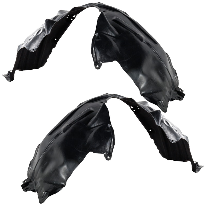 Front Fender Liner Assembly with Extension Sheet for Toyota RAV4 2019-2023, Right (Passenger) and Left (Driver), Replacement Pair/Set
