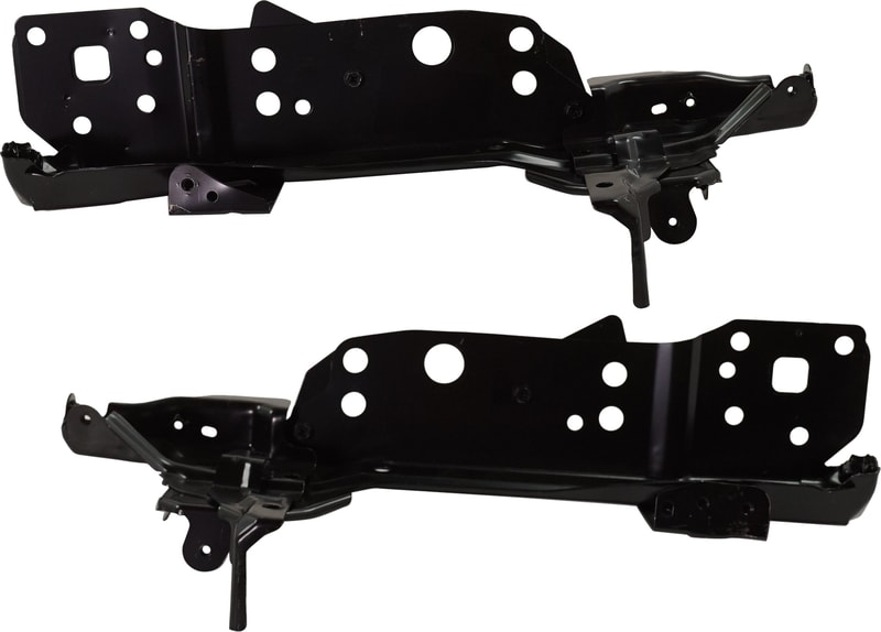 Radiator Support Side Panel Pair/Set for 2019-2022 Toyota Corolla, Right (Passenger) and Left (Driver), Steel, Fits Sedans and Hatchbacks Japan Built Vehicle, Replacement