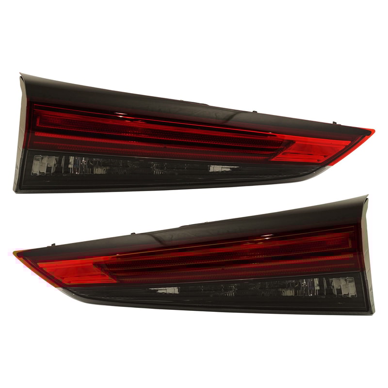 LED Tail Light Assembly Pair/Set for 2020-2023 Toyota Highlander, Inner, Right (Passenger) and Left (Driver), Replacement