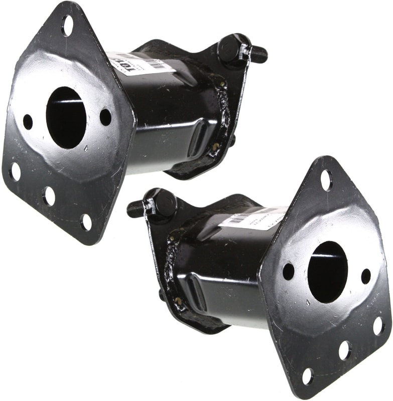 Front Bumper Bracket Bar, Steel for Toyota Tundra 2007-2021 / Sequoia 2008-2022, Right (Passenger) and Left (Driver) Pair/Set Replacement