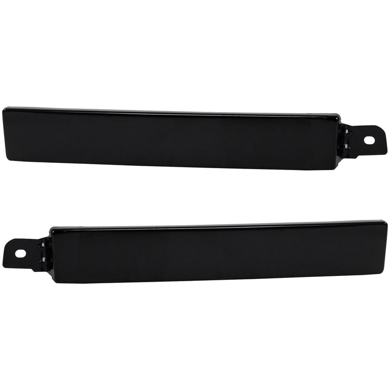 Grille Extension Pair/Set for 1996-2002 Toyota 4Runner, Right (Passenger) and Left (Driver) Side, Filler, Steel Replacement