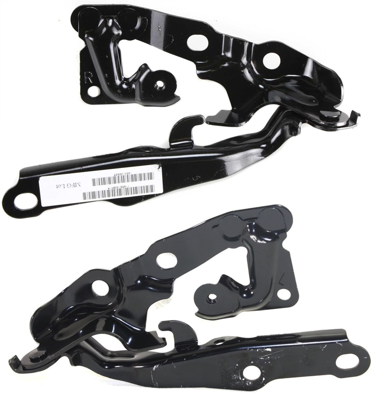 Hood Hinge Pair/Set for 2007-2011 Toyota Camry Right (Passenger) and Left (Driver) Hinge, Compatible with Japan/USA Built Vehicle, Replacement