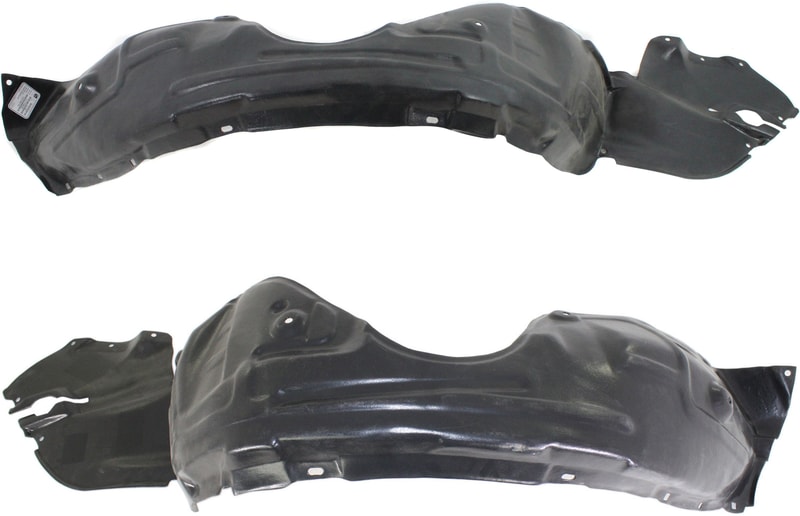 Front Fender Liner Pair/Set for 1997-2001 Toyota Camry, Right (Passenger) and Left (Driver), Suitable for USA Built Vehicle, Replacement