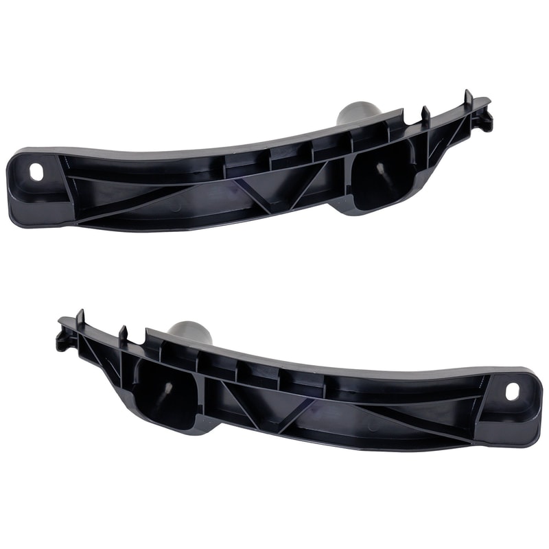Front Bumper Filler Pair/Set for 2005-2010 Volkswagen Jetta, Inner, Plastic, Right (Passenger) and Left (Driver), 5th Generation Replacement