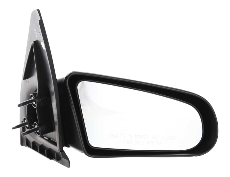 Manual Remote Right (Passenger) Mirror for Saturn S-Series 1991-1995, Non-Folding, Non-Heated, Paintable, Sedan/Wagon, Replacement