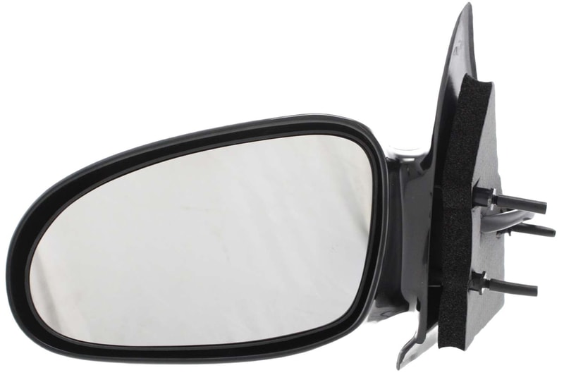 Power Mirror for Saturn S-Series 1996-2002, Left (Driver), Non-Folding, Non-Heated, Paintable, Sedan/Wagon, Replacement - Fits SL,SL1,SL2,SW1,SW2 Models