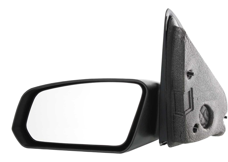 Manual Adjust Mirror for Saturn ION 2003-2007 Sedan, Left (Driver), Non-Folding, Non-Heated, Textured, Replacement