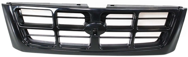 Textured Black Shell and Insert Grille for Subaru Forester 1998-2000, Plastic Material, Suitable for Base / L Models, Replacement