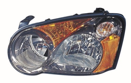 Headlight Assembly for Subaru Impreza 2004, Left (Driver), Halogen, Replacement