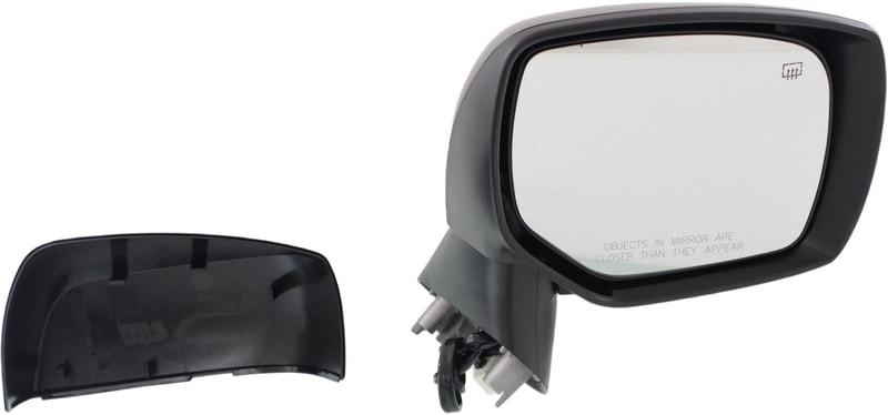 Power Heated Manual Folding Right (Passenger) Mirror for Subaru Impreza 2012-2014/XV Crosstrek 2013-2014, Textured, without Signal Light, Suitable for Sedan/Wagon, Replacement