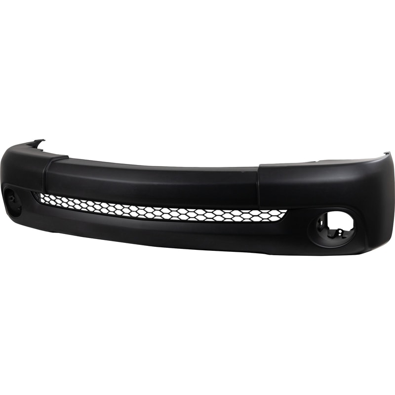 Front Bumper Cover for Toyota Tundra 2003-2006, Base Model, Regular Cab/Access Cab, Primed (Ready to Paint), Plastic Type, Replacement (CAPA Certified)