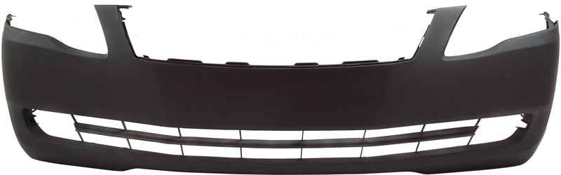 Front Bumper Cover for Toyota Avalon 2005-2007, Primed (Ready to Paint), Compatible with Limited Model (Without Laser Cruise Control), XL Model (2006-2007), with Fog Light Holes, Replacement