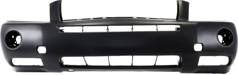 Front Bumper Cover for Toyota Highlander 2006-2007, Primed (Ready to Paint), for Hybrid Model, Replacement (CAPA Certified)