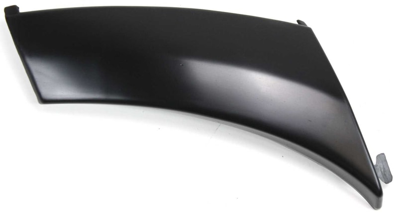 Front Bumper End Cover Extension for Toyota Sequoia (2001-2004) and Tundra Double Cab (2004-2006), Left (Driver) Side, Plastic Type, Replacement