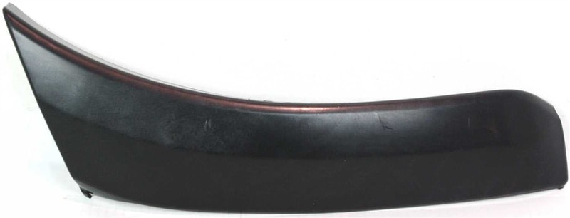Front Bumper End Cover Extension for Toyota RAV4 2001-2005, Left (Driver), with Wheel Opening Flares, Primed (Ready to Paint), Replacement