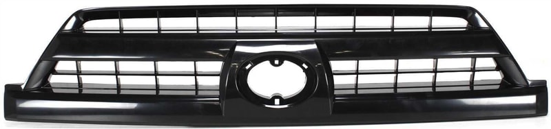 Textured Black Plastic Grille for 2003-2005 Toyota 4Runner, with Shell and Insert, Replacement