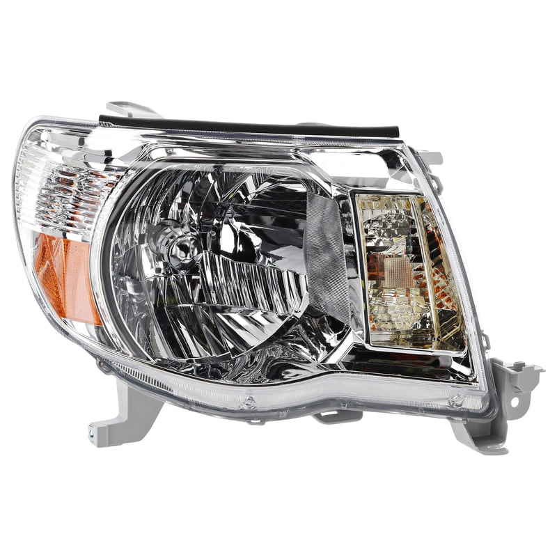 Headlight Assembly for 2005-2011 Tacoma Right (Passenger), without Sport Package, Toyota Replacement