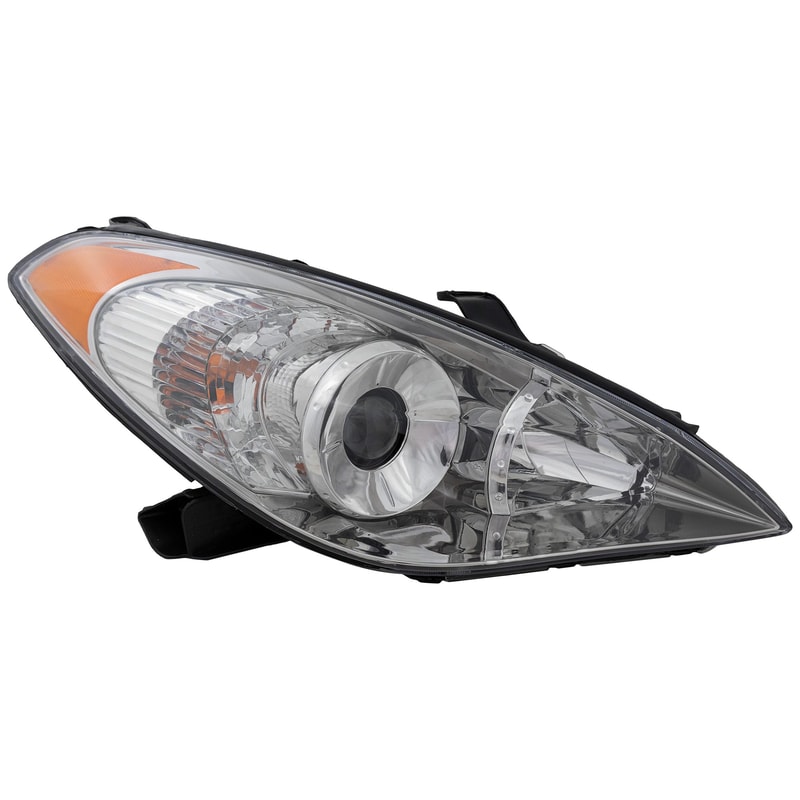 Headlight Assembly for Toyota Solara 2004-2006, Right (Passenger) Side, Halogen, Replacement